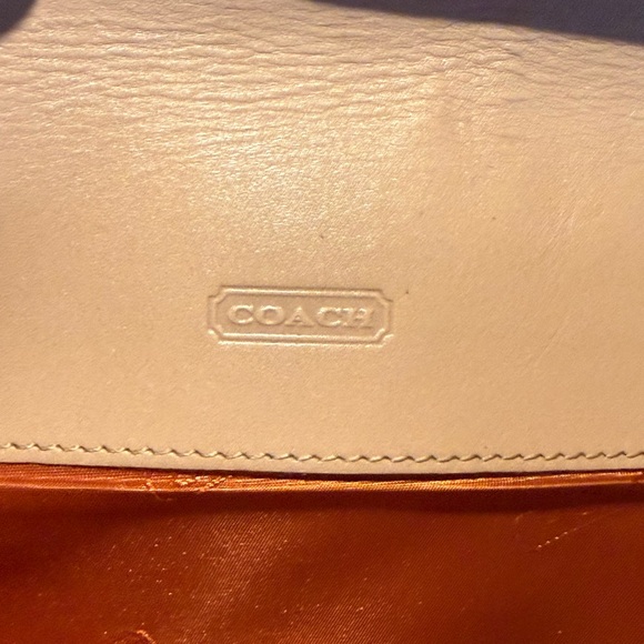Coach Legacy Signature Wallet (Tan Canvas and Leather) - Picture 9 of 13